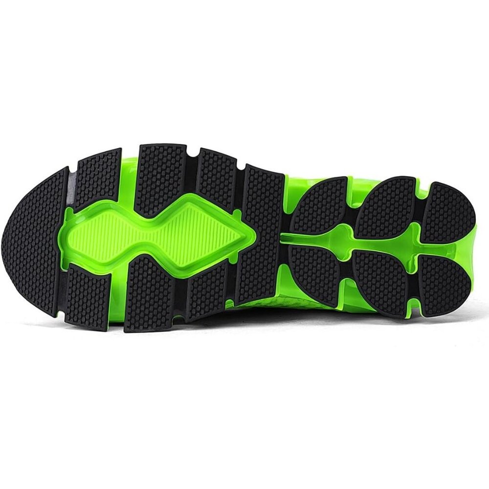 Women's Light Green Running Walking Blade Sport  Tennis Athletic Sneakers Shoes - Picture 3 of 7